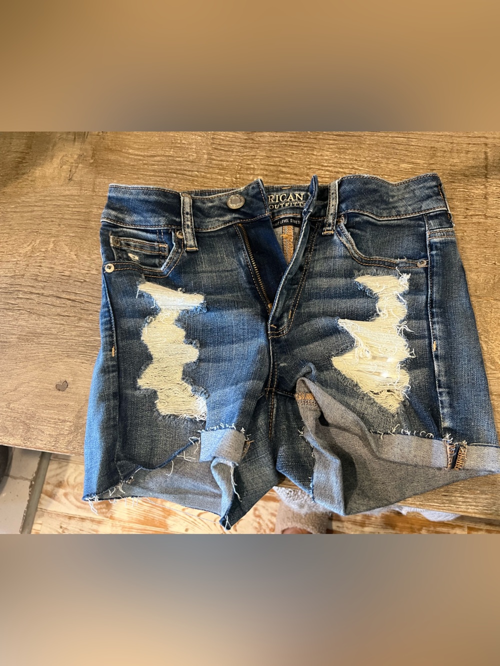 American Eagle Distresses Shorts